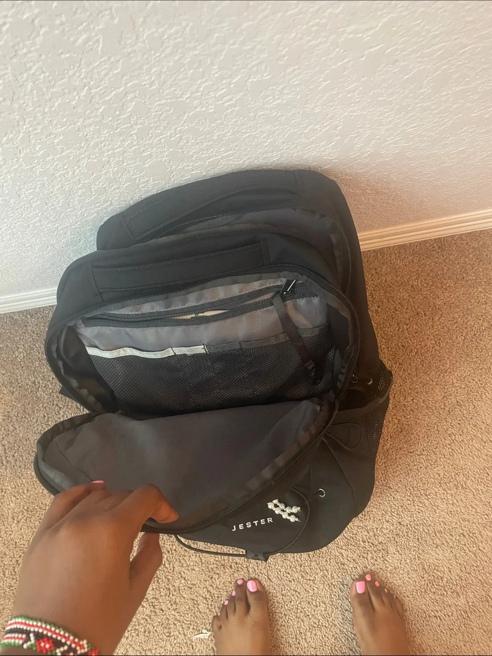 The North Face Black Jester Backpack - Men's